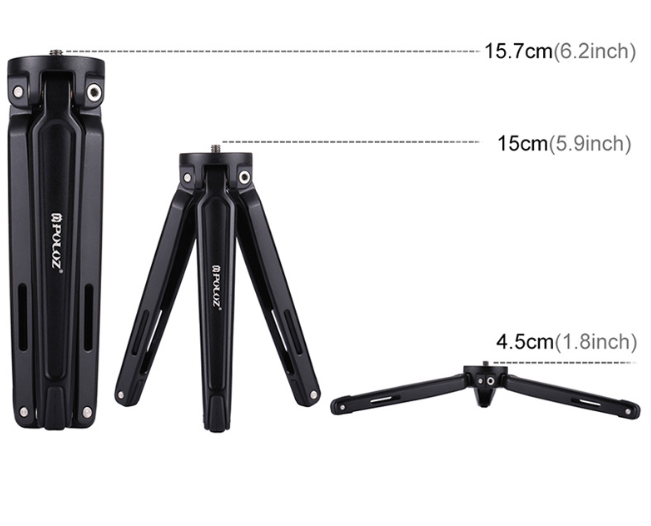 Compatible With Apple, Mobile Phone Metal Mini Tripod Desktop Tripod