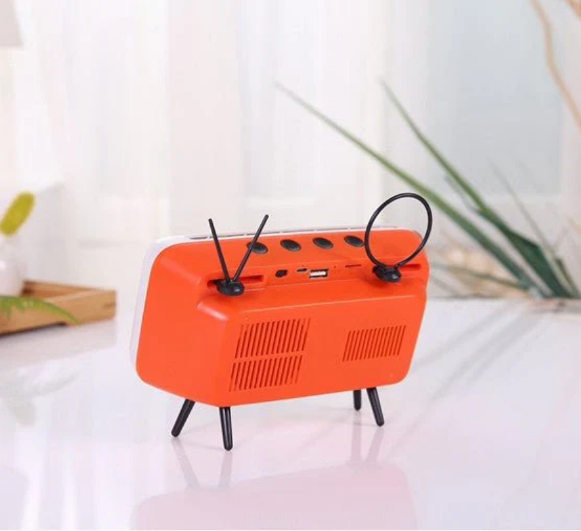 Retro TV Mini Portable Audio