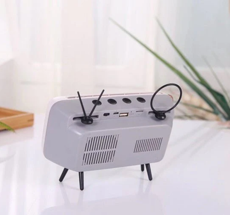 Retro TV Mini Portable Audio