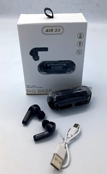 Crystal Wireless Earphones - Transparent Air 33