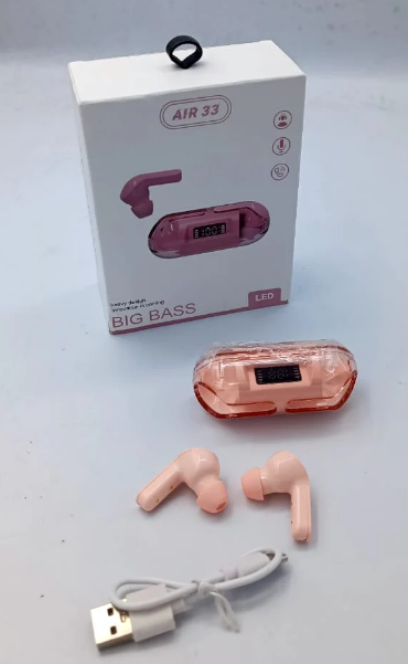 Crystal Wireless Earphones - Transparent Air 33