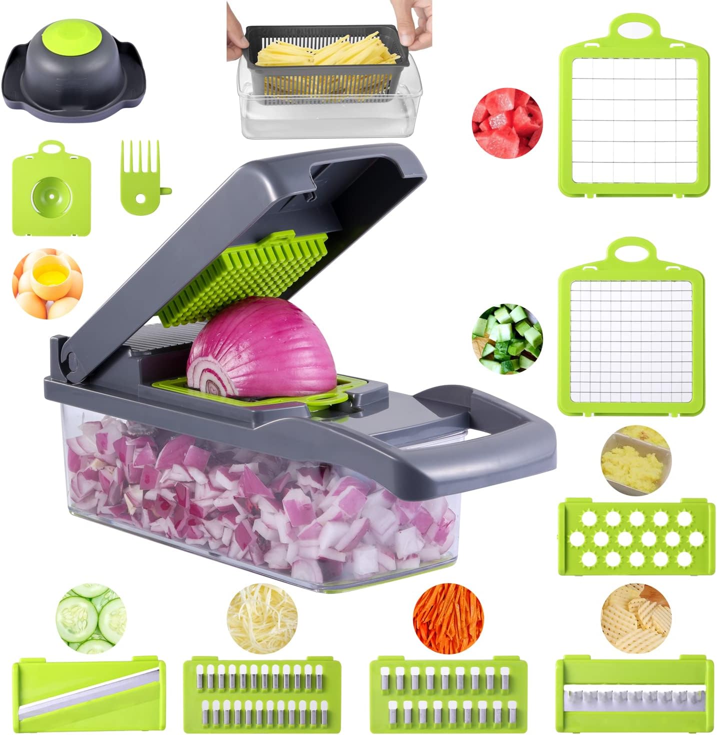 Vegetable Cutter Chopper and Slicer